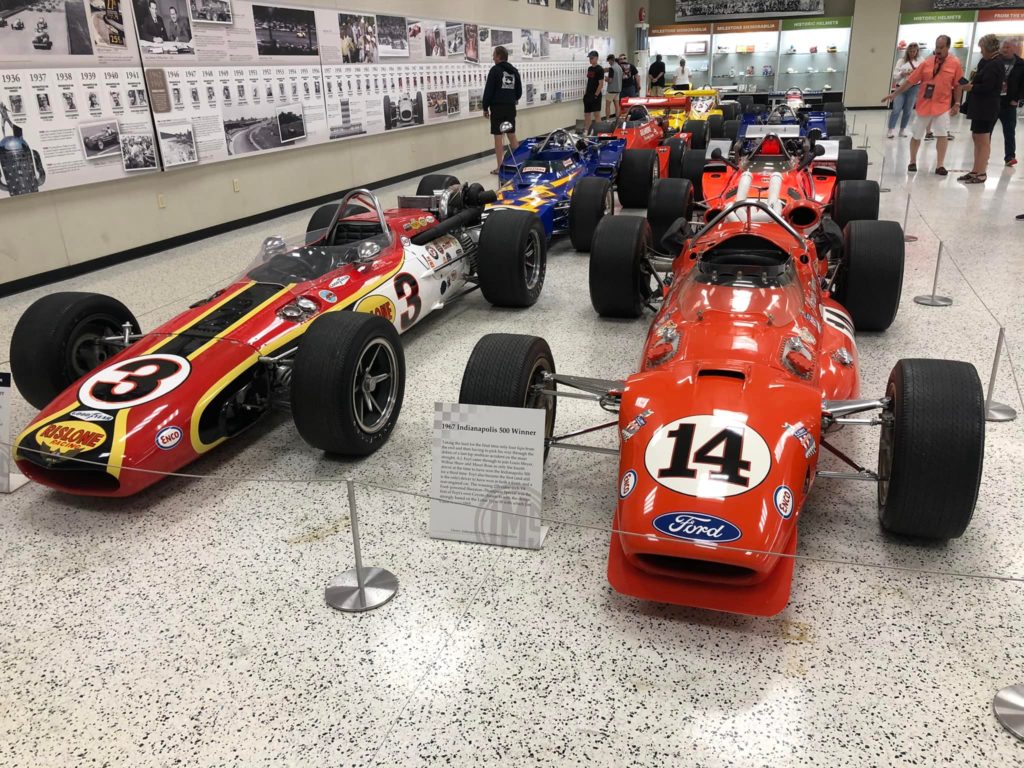 Visite du Musée de l'Indianapolis Motor Speedway. Magnifique