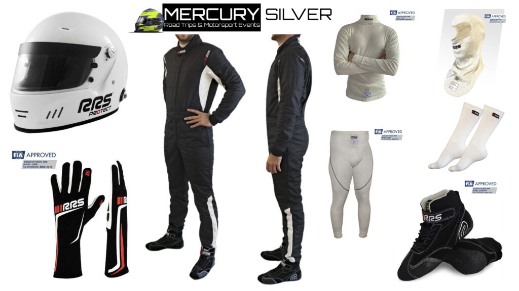 Equipement FIA pour les Pilotes Gentlemen Drivers Mercury Silver en Formule Renault 2.0